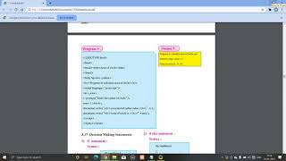 Std- 11 Sci ( IT ). Chapter 3- Impressive web designing ( Desicion making statements )