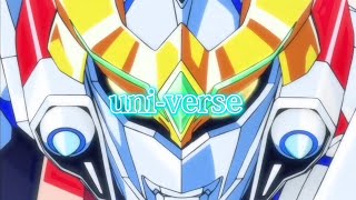 [歌詞ありMAD] uni-verse [グリッドマンユニバース] [SSSS. GRIDMAN & SSSS. DYNAZENON]