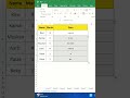 How to Create Stars According to Marks in Excel #excel #excelshortcuts #exceltricks #frientech
