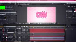 After Effects • Bouncing Text Effect • Tutorial