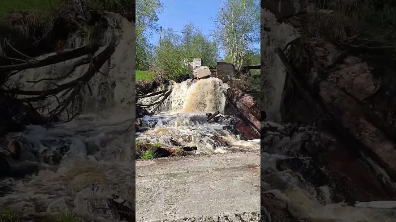 Водопад Верхний Коринойя! Карелия