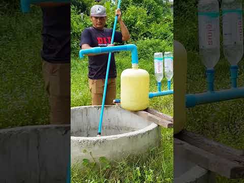 Amazing idea to make free energy water pump without electrcicity #shorts
