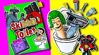 Skibidi Toilet Game book | DIY Puzzle Games screenshot 1