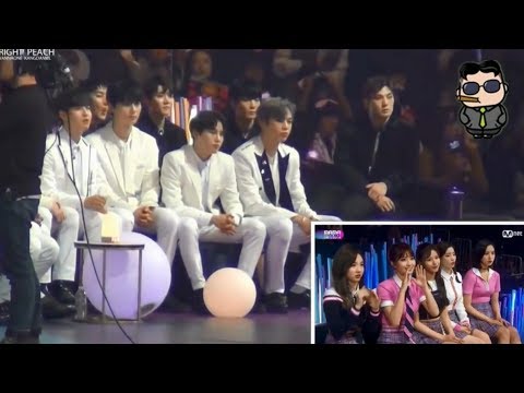 NU'EST W Reaction To EXO-CBX HEY MAMA @MAMA IN JAPAN 2017