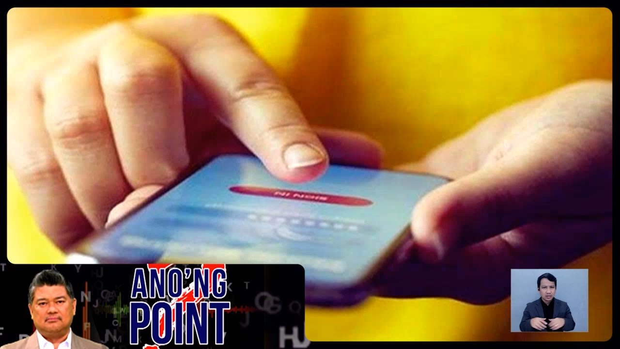 Anong Point Script Anong Point?: SIM Registration | Frontline Pilipinas - YouTube