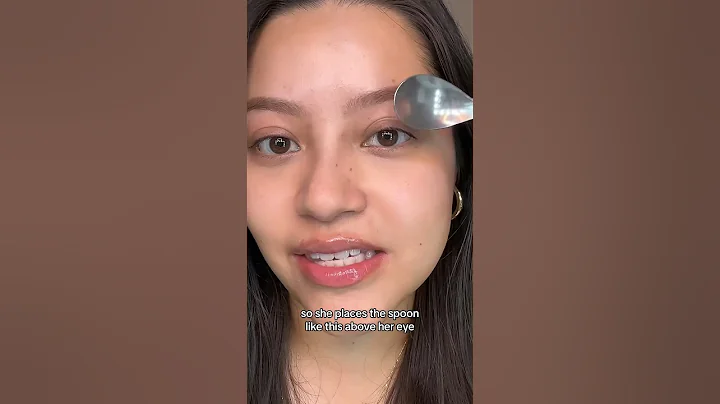 How to curl your eyelashes with a spoon! 🥄