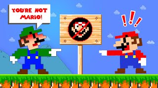 Mario Forbidden but Mario is Fake? | ADN MARIO GAME