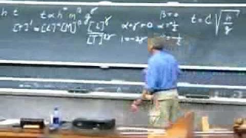 8.01 Physics I: Classical Mechanics, Fall 1999 MIT LEC 1 (3/4)
