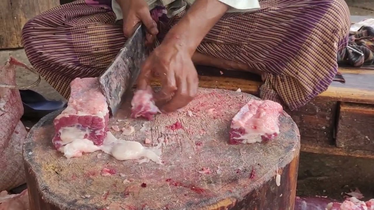 Wesome Beef Picess Solid🥩Meat Cutting Video 