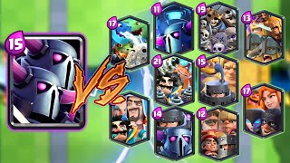 2X Pekka Vs All Teams - Clash Royale Team Battle