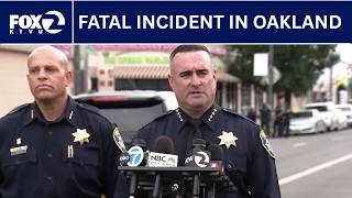 Oakland police chief press conference on the 'critical incident' | KTVU