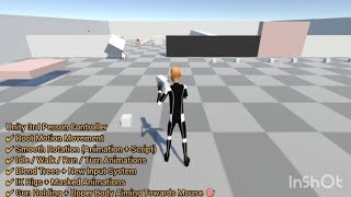 I created Unity Junior Programmer Project – 3rd Person Aiming &amp; Shooting Controller💀🗿