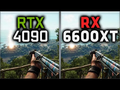 RTX 4090 vs RX 6600 XT Benchmark Tests