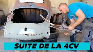 L'arrière de la 4cv est neuf !