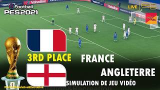 France contre Angleterre | Coupe du monde 2026 Simulation | eFootball PES 2021