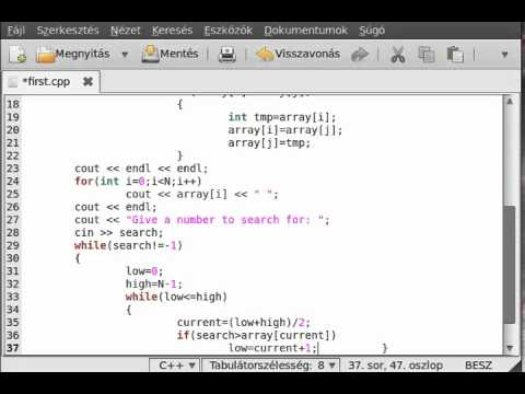 C++ tutorial 34 - Binary search (part 1)