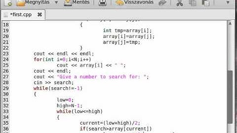 C++ tutorial 34 - Binary search (part 1)
