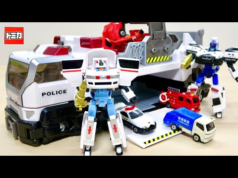出動アクションが楽しめちゃう♪トミカ ジョブレイバー DXブレイバー