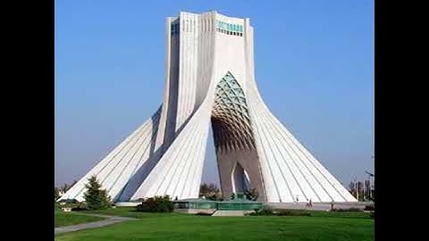 3D modeling Azadi Tower located in Tehran/Iran, using Sketchup