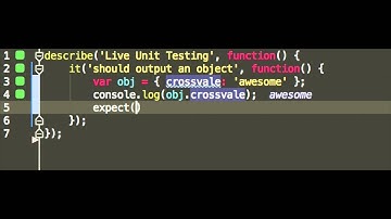 Live Unit Testing of JavaScript with wallaby js