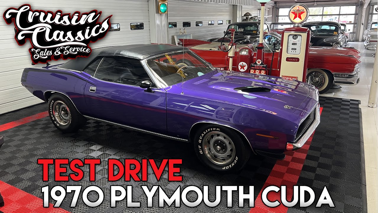 1970 Plymouth Barracuda For Sale | Cruisin Classics - YouTube