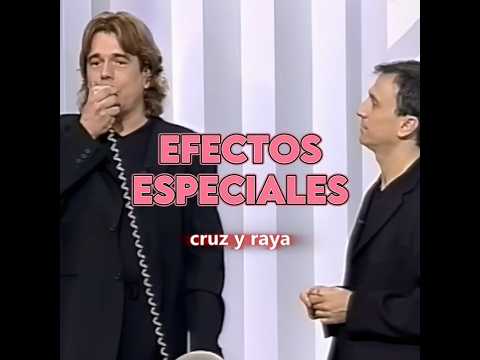 "Efectos especiales" Cruz y Raya. Juan Muñoz Cómico