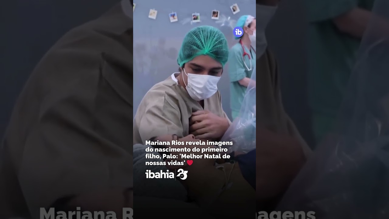 Mariana Rios revela imagens do nascimento do primeiro filho, Palo: 'Melhor Natal de nossas vidas' 