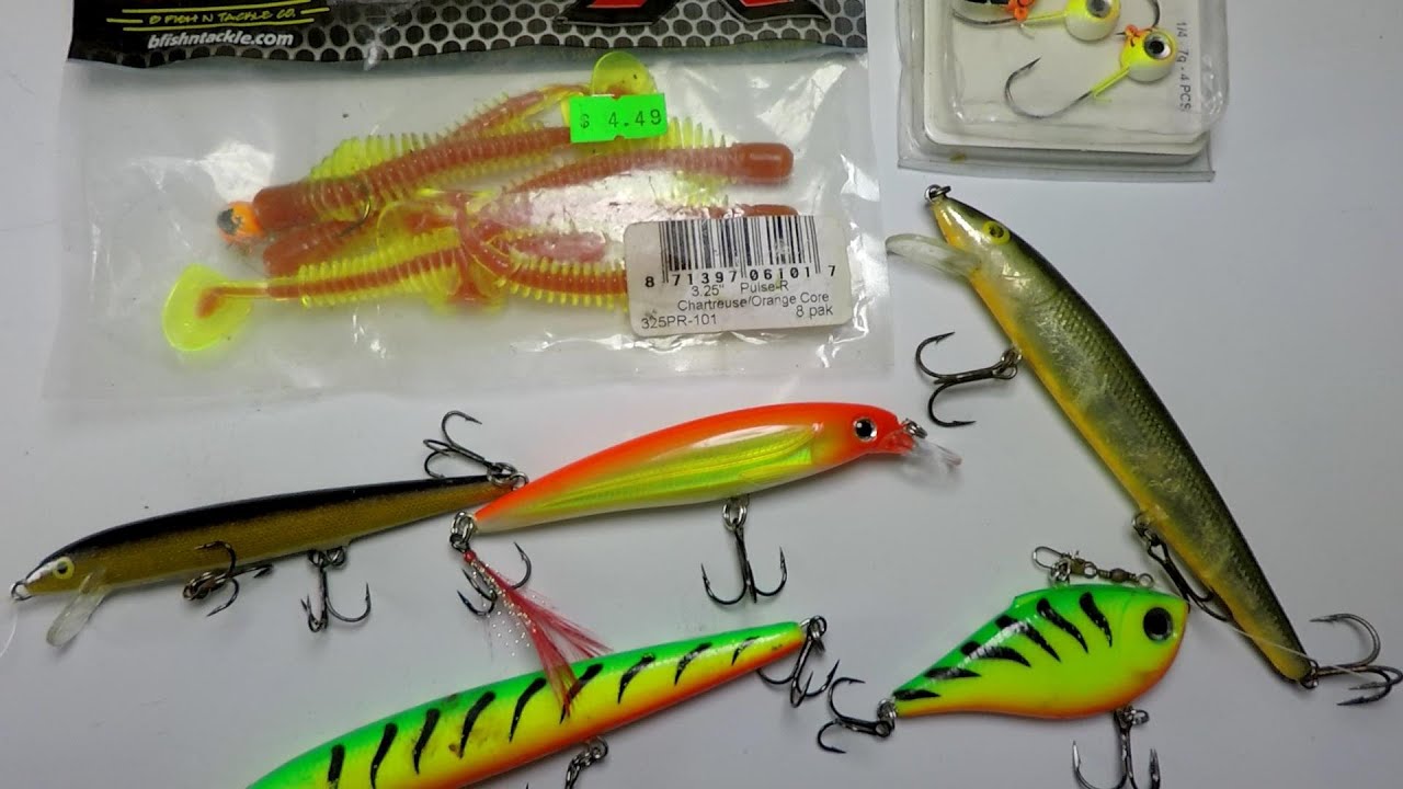 5 Killer Walleye Lures – Im Using Number #4 Today. 