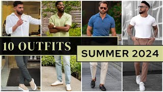 10 Latest Summer Outfit Ideas For Men 2024 | Men's Fashion