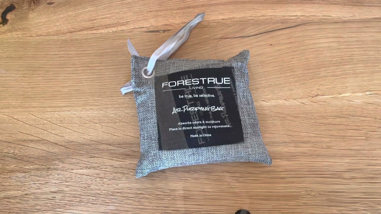 Activated bamboo charcoal air purifying bags | get rid of odors from everywhere