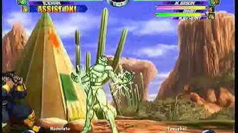 MvC2 Online (360): Brett (Psy/Cha/Ice) vs TeezyBoi (Bis/Ruby/Gam) 24 .:1.29.10:.