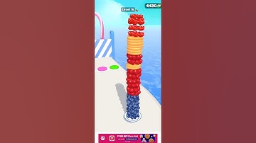 Pancake Run: All Levels Gameplay (Android, iOS) Level 16 #shorts