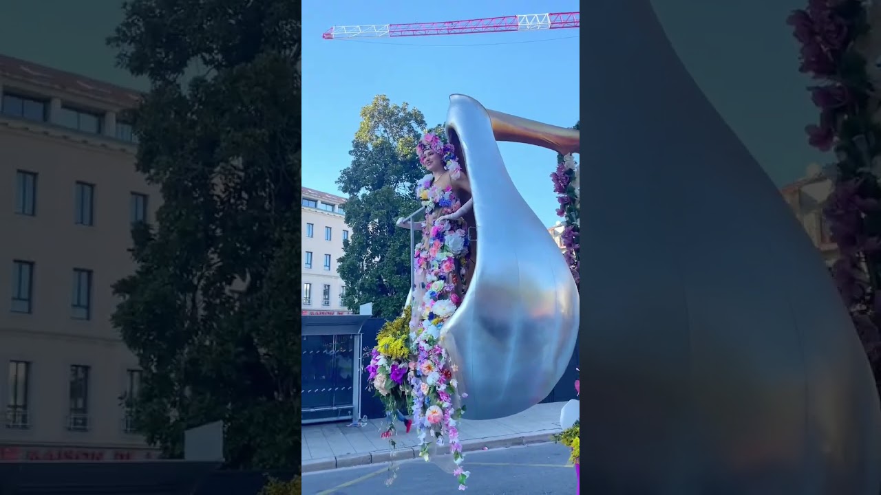 Bataille de Fleurs Nice France - Bones Imagine Dragons 