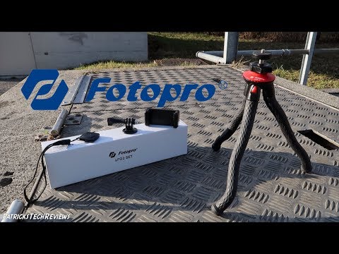 Fotopro uFO 2 - Travel Tripod for iPhone/mobile, GoPro, camera incl. bluetooth remote (REVIEW)