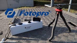 Fotopro uFO 2 - Travel Tripod for iPhone/mobile, GoPro, camera incl. bluetooth remote (REVIEW)