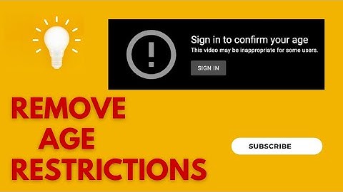 How To Remove Age Restriction On YouTube App (Easy & Working)