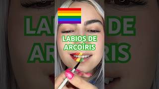 Qué colores siguen?😏😍   #bandera #ferjalil #maquillaje #labios #arcoiris