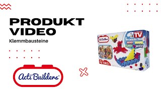 Acti Builders® | Spielbausteine »Bausteine - flexible Steckbausteine, die sich: biegen und krümmen