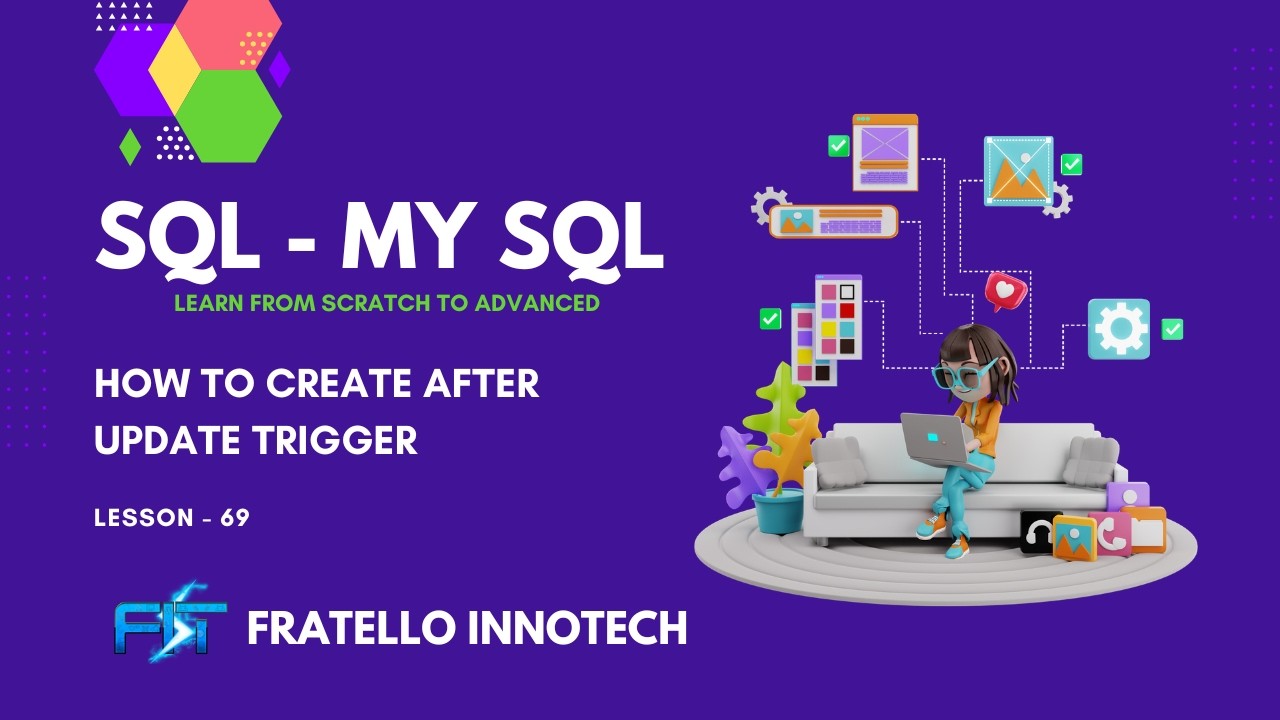 SQL - AFTER UPDATE TRIGGER - YouTube