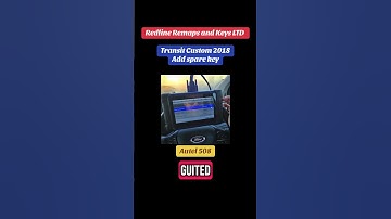 Transit Custom program key