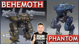 War Robots -Новые роботы: Phantom, Behemoth! Новые модули: Accelerator, Fortifier, Shieldbreaker War Robots -Новые роботы: Phantom, Behemoth! Новые модули: Accelerator, Fortifier, Shieldbreaker