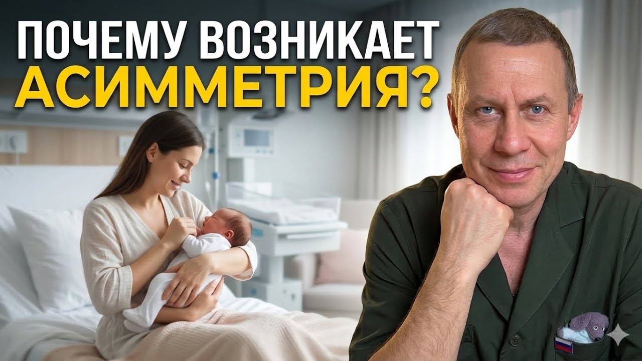 АСИММЕТРИЯ тонуса мышц у НОВОРОЖДЕННОГО: откуда берется ?