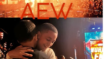 AEW Pay Per View (Worlds End) at Nassau Coliseum #aew