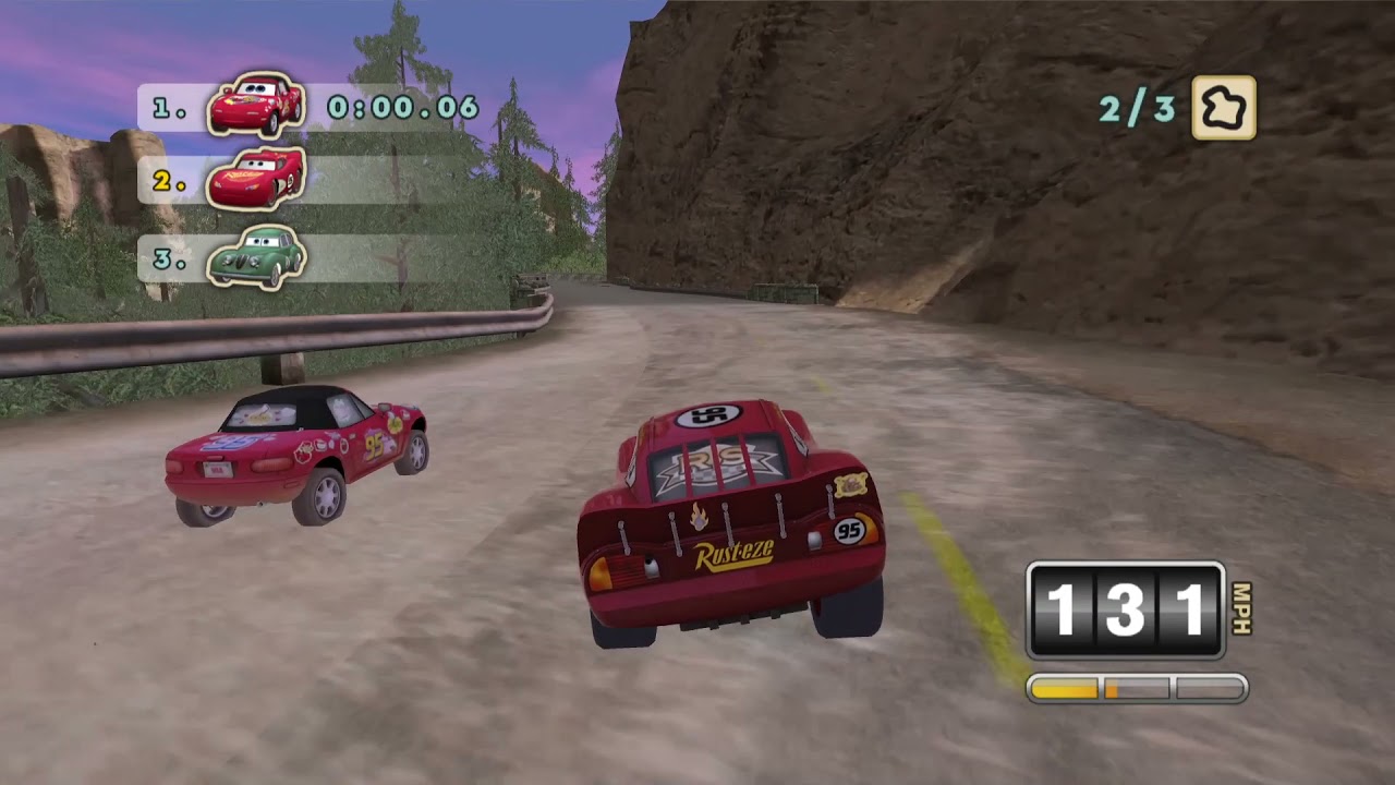 Cars Mater-National PS3 - Part 28 Wheel Well Circuit (RPCS3)