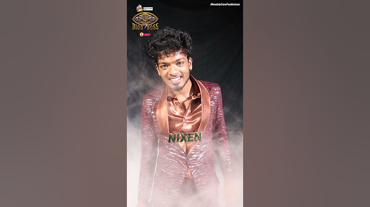 #Nixen |  Bigg Boss Tamil Season 7