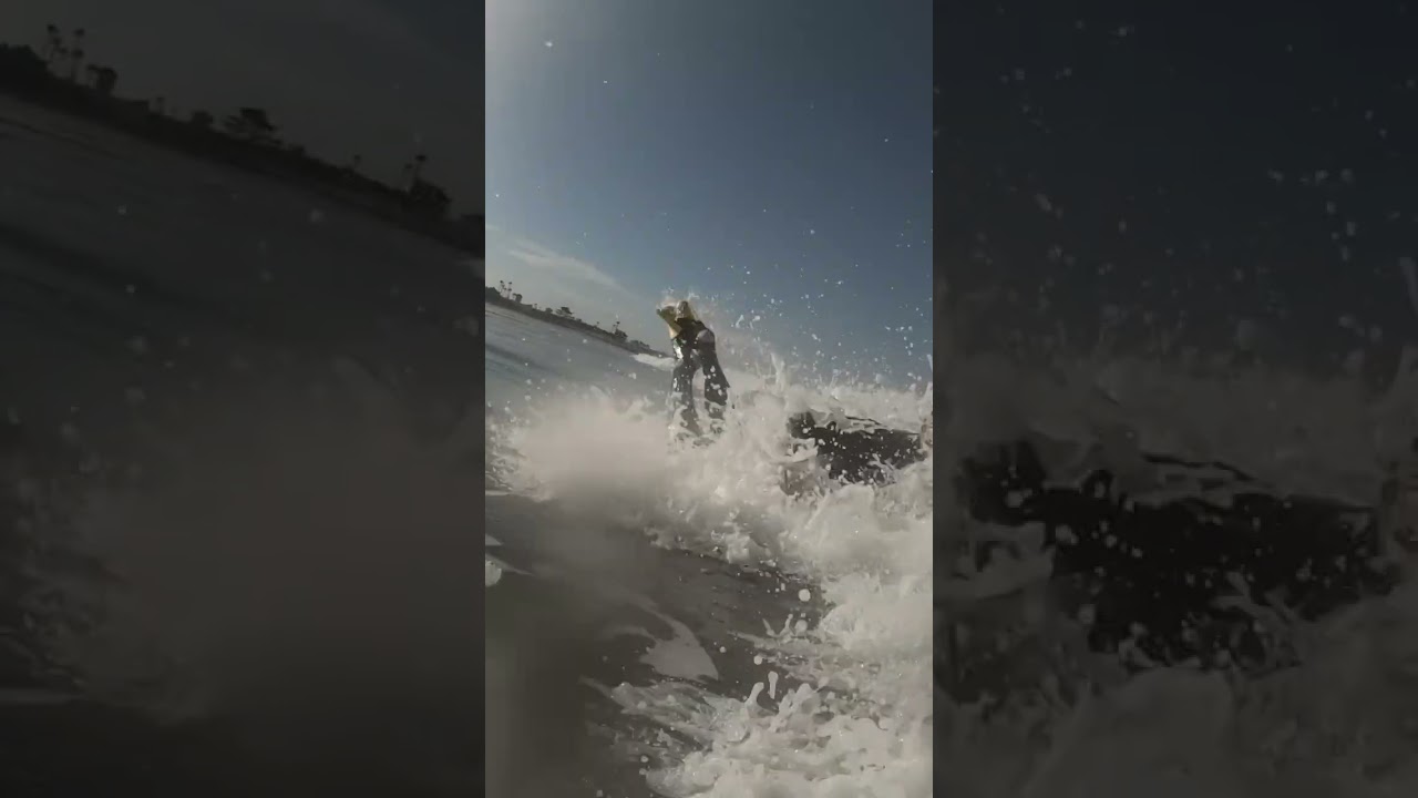 Sean with the hand drag spin