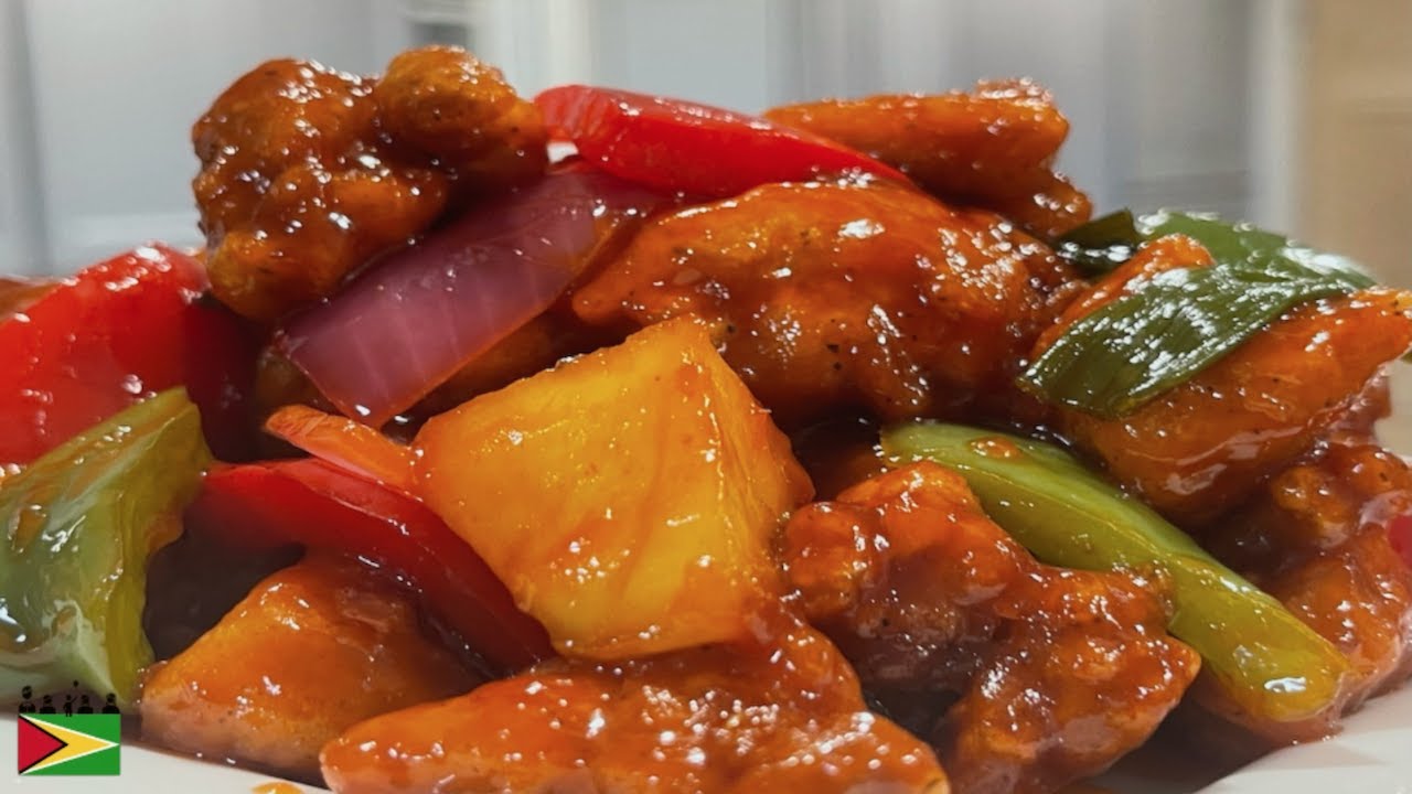 🇬🇾 Guyanese Sweet and Sour Chicken 🇬🇾 YouTube