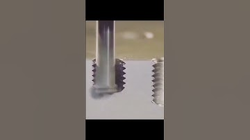 Internal Threading #thread_cutting #mechanical #Shorts