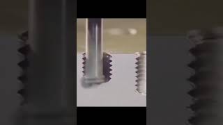 Internal Threading #thread_cutting #mechanical #Shorts