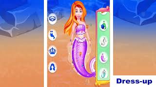 Mermaid Newborn Party Game - IMOBSTUDIO #mermaid #gameplay #trending #viral #sea screenshot 5